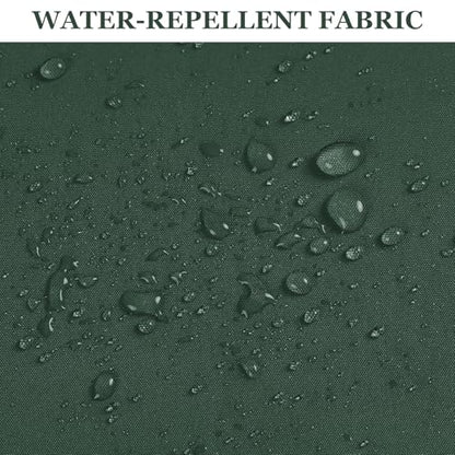 Waterproof Canvas Fabric by The Yard 150D Upholstery Fabric 58x36in Green - color: Green, size: Pre Cut 1 Yard
