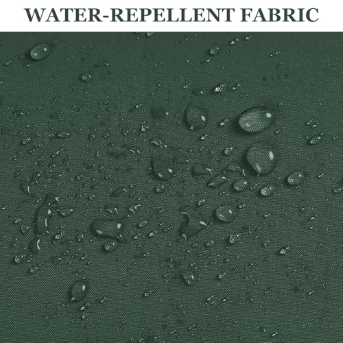 Waterproof Canvas Fabric by The Yard 150D Upholstery Fabric 15 Yard Green - color: Green, size: 15 Yard