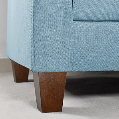 4 inch Wood Furniture Legs Sofa Legs Set of 6 Square Couch Legs Mid-Century Modern Replacement Legs for Armchair,Recliner, Dresser, Sideboard - size: 4 inch (6pcs) Standard (With hanger bolt)