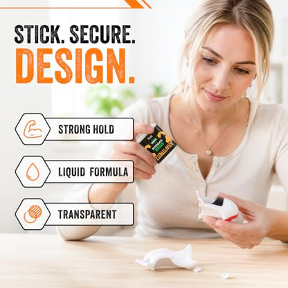 Plastic Super Glue Liquid 1.75 oz - Acrylic PVC Crafts Instant Adhesive - size: LIQUID 1.75oz/50g