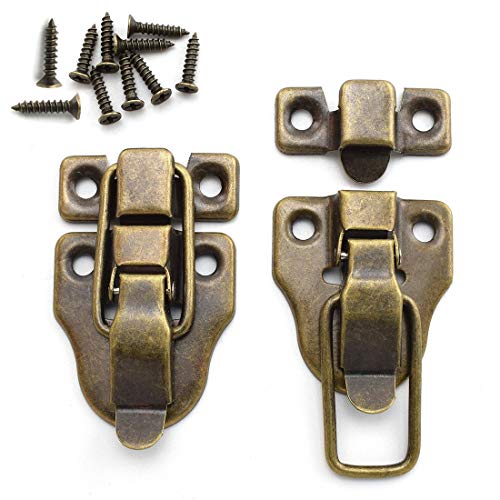 SDTC Tech 2-Pack Antique Duckbilled Toggle Latch Bronze