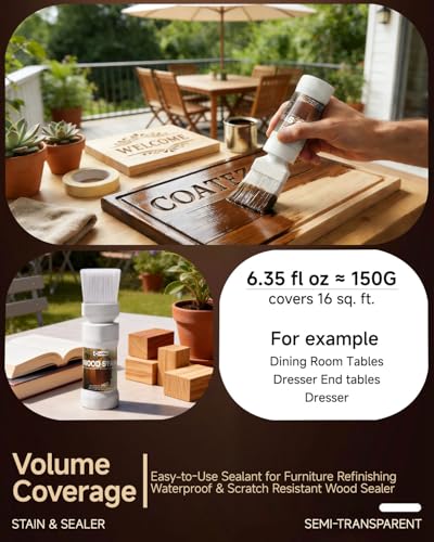 Wood Stain and Sealer in One - Golden Oak - color: Golden Oak, size: 6.35 Fl Oz