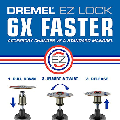 Dremel EZ472SA 120-Grit Detail Medium Abrasive Brush - size: 1 Pack, style: 120 Grit