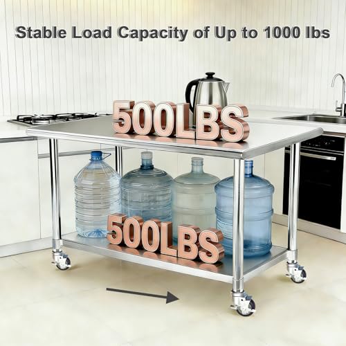 3 Inch Expanding Stem Caster Set of 4 for Stainless Steel Table - style: 3 Inch