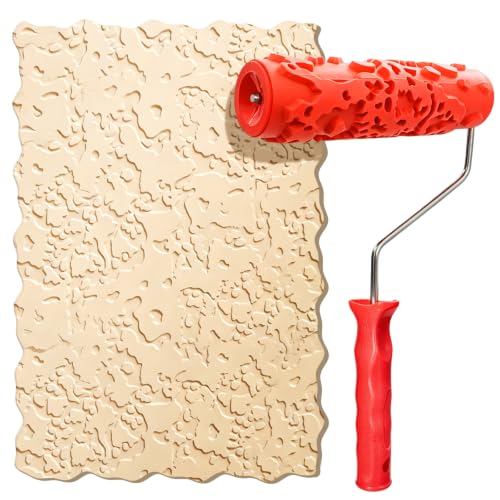 Nichiyo 7'' Textured Paint Roller Pattern for Drywall Wall Decor - color: EG323T