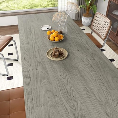 WESTICK Light Brown Wood Look Contact Paper Self Adhesive Wooden Wallpaper Peel and Stick Countertops Wood Grain Contact Paper for Kitchen Cabinet and Drawers Removable Wooden Vinyl Wrap 15.8" x 393" - color: 3.brown, size: 15.8" x 394"