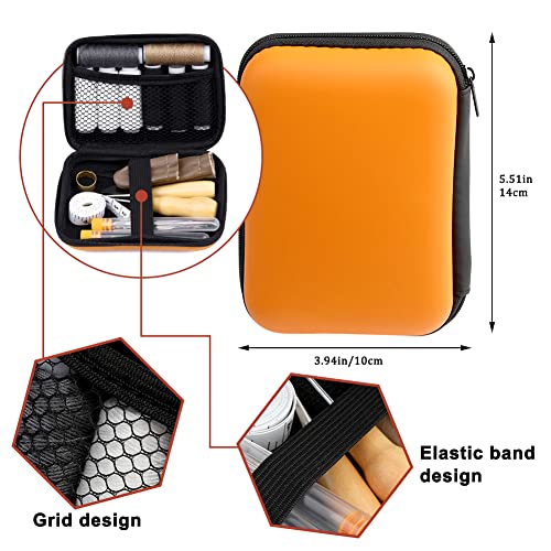 Sewing Kit for Adults, 38 Pcs Heavy Duty Sewing Kit with Upholstery Needles