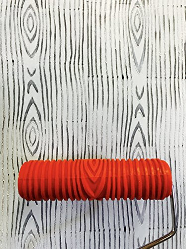 Decorative Art Texture Roller - 7" Roller (Wood Grain Pattern) - color: Wood Grain Pattern