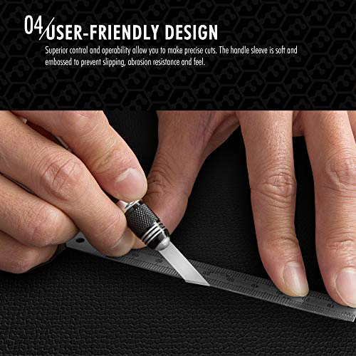 FantastiCAR Craft Knife Precision Cutter Hobby Knife Blades Set (29pcs)