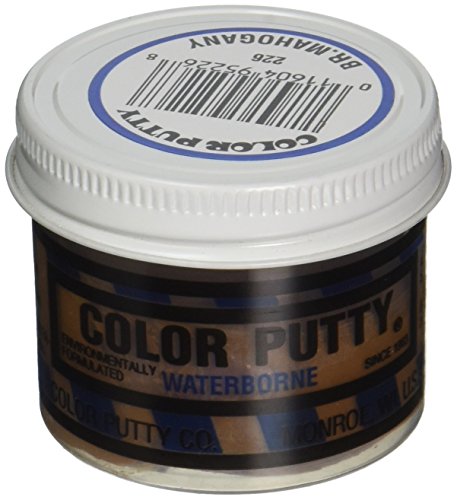 3.68 oz Color Putty 226 Brown Mahogany Waterborne Putty - color: Brown Mahogany