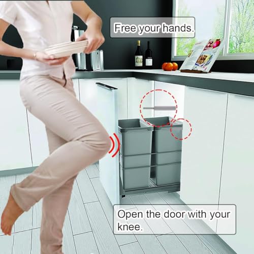 Magnetic Push Latch & Lock ZKRIOC 2 Pack Push to Open Door Latch Cabinet Hardware for Door Touch Latch and Catch Magnet Push Release Heavy Duty Tip on Closet Close Strong Pop Out