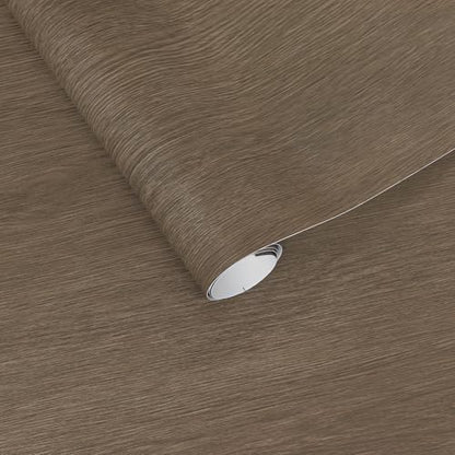 JSEVEM Brown Wood Grain Contact Paper Walnut Peel and Stick Wallpaper Removable Waterproof Vinyl Wrap Thick Self Adhesive Wall Paper for Countertops Cabinets Shelf Furniture 31"×157" - color: Gray/Brown, size: 31" x 157"
