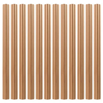 Nsrisml 12Pcs Wood Appliques Onlays, Unpainted Rosette Trim Decal for Furniture Cabinet Door Bed Wall Decor (0.98"x15.75") - size: 0.98"x15.75"/2.5cmx40cm