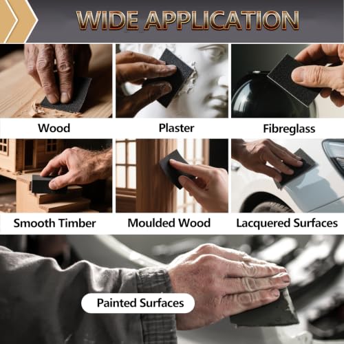 18-Sheet Premium Wet Dry Sandpaper Assortment, 9 x 11 Inch - style: MixGrit 18Pcs