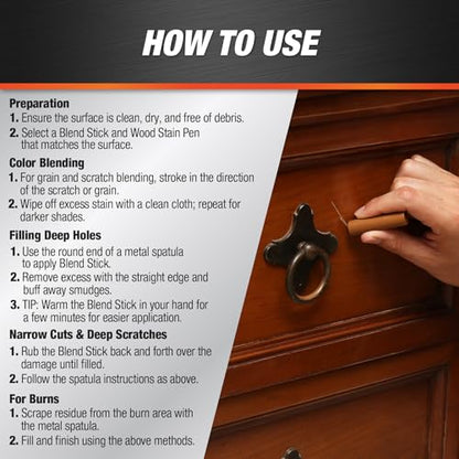 DAP Plastic Wood Wood Finish Repair Kit, Multi-Color (7079804100)
