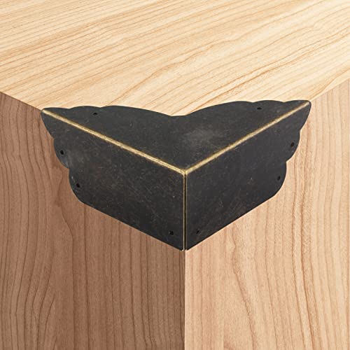 BokWin 4 Pcs Metal Furniture Corner Protectors, 2.76"x2.76"x1.18"