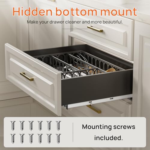 18 Inch Soft Close Undermount Drawer Slides,Full Extension,100 Lbs,1 Pair - size: 18 Inch