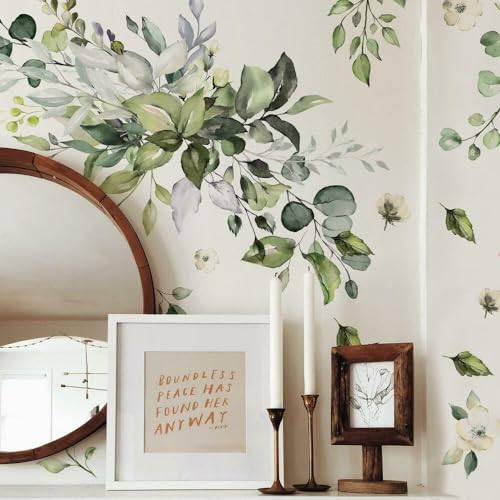 RoomMates Watercolor Floral Arrangement Peel and Stick Wall Decals - style: Floral