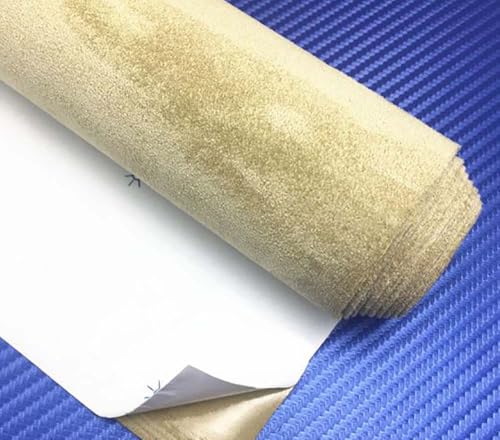 Velvet Rectangular Repair Patch, Self-Adhesive Flannel Fabric Patch, Multi Colors, Microfiber Patch Used to Patch Sofas, Car Seats, Handbags, Jacket Holes and Tears (Beige,50x120cm) - color: Beige, size: 50x120cm