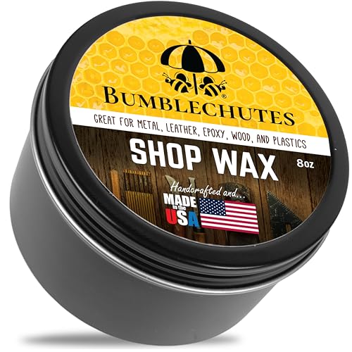 Shop Wax - All Natural Metal and Wood Wax Finish Paste 8 oz Tin - size: 8 Ounce (Pack of 1)