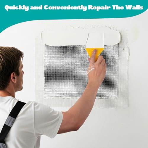 5Pcs Drywall Repair Kit Large Hole, 12 x 12in Self-Adhesive Drywall Patch - size: 5Pcs