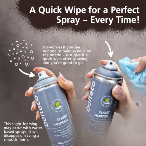 Dark Chocolate Spray Paint | Water-based Brown Spray Paint - color: Dark Chocolate, size: 11.29 Ounce (Pack of 1)