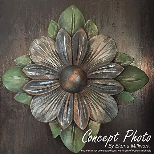 Ekena Millwork ROS05X05GLMA Galveston Star Rosette, 5"W x 5"H x 3/4"P, Maple - color: Maple, size: 5"W x 5"H x 3/4"P