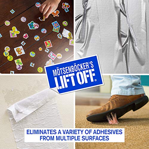 Lift Off Tape, Label & Adhesive Remover, 1 Gallon, 40801 (Pack of 4) - size: 128 Fl Oz (Pack of 4)