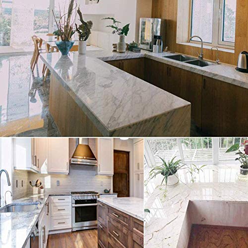 Clear Contact Paper Oil Proof Waterproof Wallpaper for Kitchen Backsplash - size: 11.8"W x 118"L