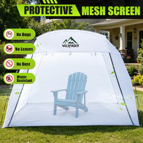 WildFinder Portable Paint Booth 10x7x6.3ft, Paint Tent for Spray Painting