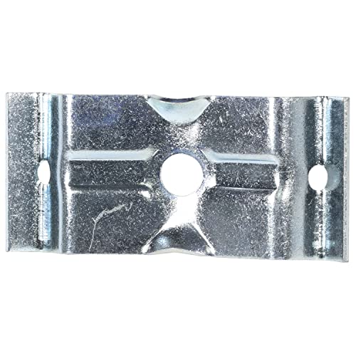 4 Pack Rok Hardware Surface Mount Corner Brackets for Table Aprons 1-1/2" (38mm) High x 3" (76mm) Wide, R3309M112 - size: 1-1/2" (38mm) High x 3" (76mm) Wide