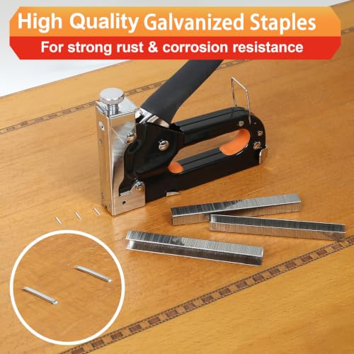 20 Guage Galvanized T/50 Staples (1/2"-2560pcs) - size: 1/2"---2560pcs