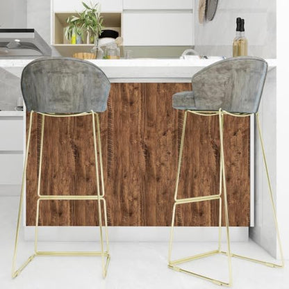 CAX Rustic Oak Contact Paper Wood Peel and Stick Wallpaper Kitchen Counter - color: Rustic Oak, size: 17.3" x 78"