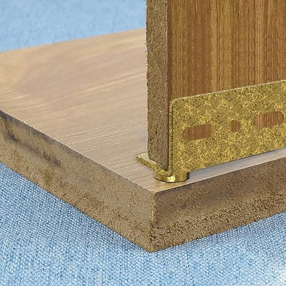 Aifeier ET 2 Sets Pivot Hinges Bronze Heavy Duty Concealed Shaft - color: Bronze