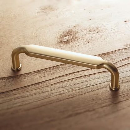 Goo-Ki 6 Pack 10 Inch （256mm） Hole Center Cabinet Pulls Champagne Bronze Zinc Alloy Kitchen Drawer Pulls Drawer Handles 10.45 Inch Length 2202-UBR-256 - color: Champagne Bronze, size: 10 Inch Hole Centers
