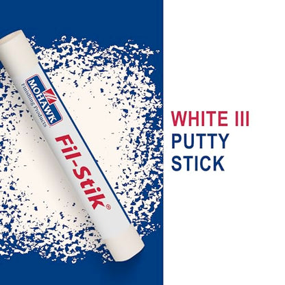 Mohawk Fil-Stik Wax Putty Stick for Wood Repair, White III M230-0294, 1 Count - color: White III