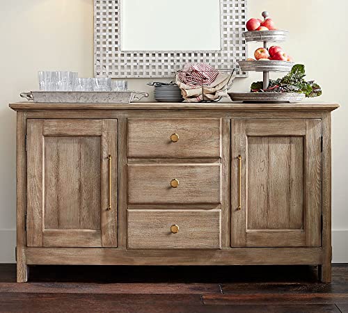 Goo-Ki 6 Pack 12-3/5 Inch （320mm） Hole Center Cabinet Pulls Antique Brass Zinc Alloy Kitchen Drawer Pulls Drawer Handles 13.05 Inch Length 2201-GT-320 - color: Antique Brass, size: 12-3/5 inch Hole Centers