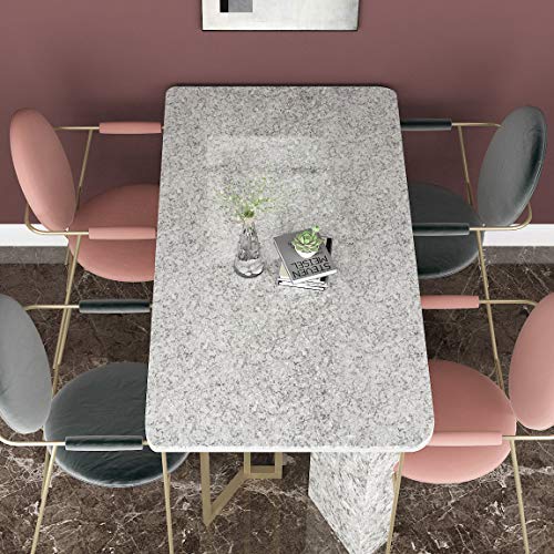 Livelynine Granite Countertop Contact Paper Waterproof Self Adhesive Marble Wallpaper Peel and Stick Countertops for Kitchen Counter Tops Table Bathroom Desk Cover Removable Wall Paper 15.8x78.8 Inch - size: 15.8"W x 78.8"L