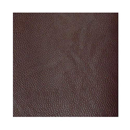 Mybecca 16oz Full Grain Soft Skin Leather Fabric (54" Wide) by The Yard, Dark Brown - size: 1 Yard