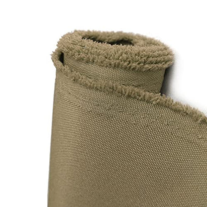 Waterproof Canvas Fabric by The Yard 600D Upholstery Outdoor Fabric 58”W - color: Khaki, size: Pre-cut 1 Yard(58" x 36")