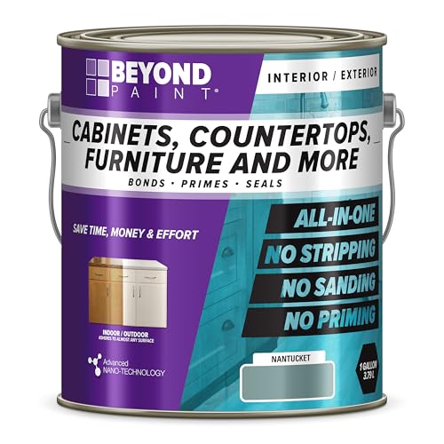 Beyond Paint Furniture, Cabinets and More All-in-One Refinishing Paint Gallon, Nantucket - color: Nantucket