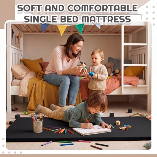 Amylove 1 Pack Upholstery Foam Sheet, 1/4" X 24" X 72",Black - color: Black, size: 1/4" X 24" X 72"