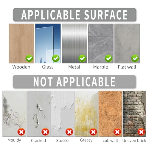 10 Sheets Peel and Stick Backsplash for Kitchen 12"X12" Renter Friendly Backsplash Back Splash Adhesive Subway Wall for Bathroom Cream White & Light Gray Marble Tile Sticker（Not 3D Tile