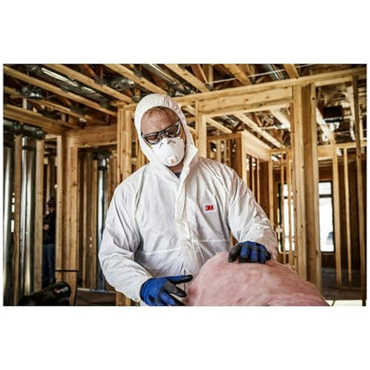 3M All-In-One Respirator, Best for Sanding, Fiberglass, Drywall, Painting, N95, Exhalation Valve Helps Direct Exhaled Air Downward, Relief From Dusts And Certain Particles, 10-Pack