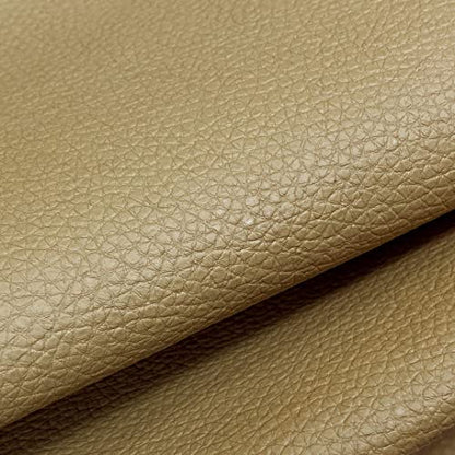 Mybecca Faux Leather Fabric Calf Champion Camel (1 Yard -3ft x 4.5ft) - color: Camel