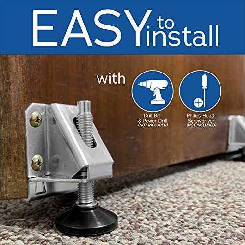 Heavy Duty Adjustable Leveling Feet Ideal for Desks and Tables