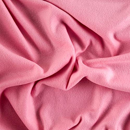 Polar Fleece Solid Candy Pink, Fabric by the Yard - color: Candy Pink