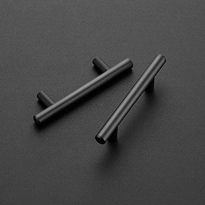 Ravinte Cabinet Handles, Matte Black,5" Length,3" Hole Center,20 Pack - color: Black