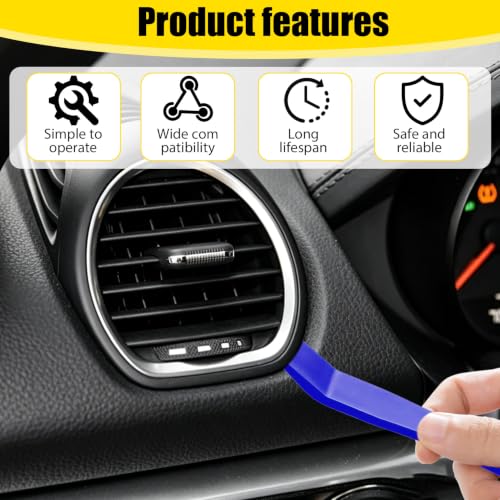 Auto Trim Removal Tool, Auto Clip Fastener Remover Pry Tool, 13PCS - color: Blue