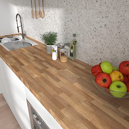 MelunMer Wood Peel and Stick Wallpaper Wood Plank Contact Paper 15.7”×393” - color: Brown, size: 15.7" x 393"